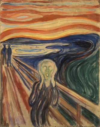 Obra de arte "O Grito"